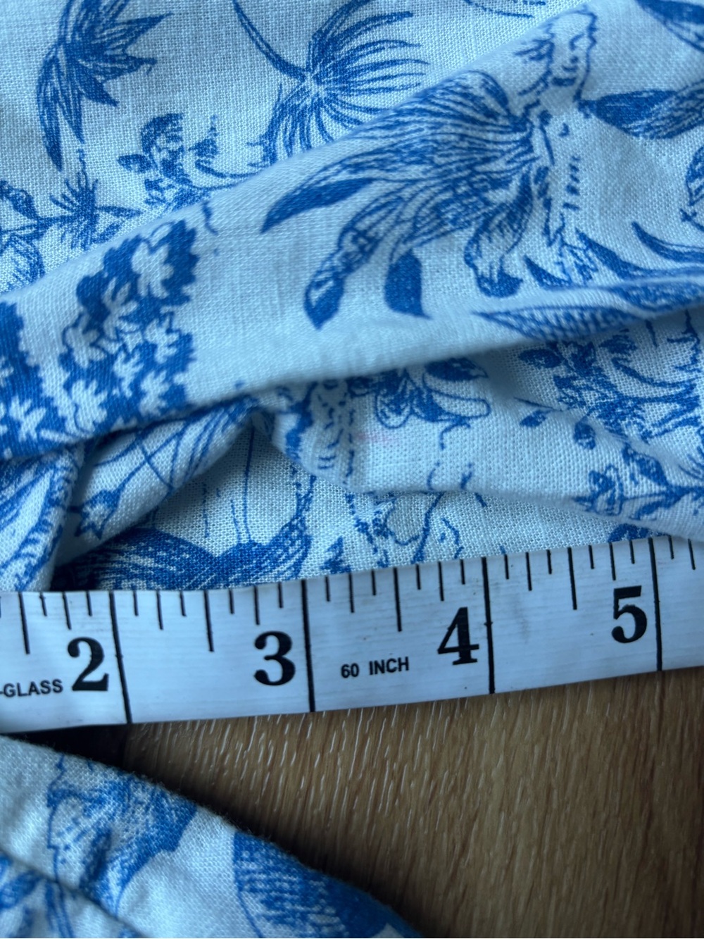 Nicole Miller White & Blue Floral Ankle Joggers - Picture 13 of 13